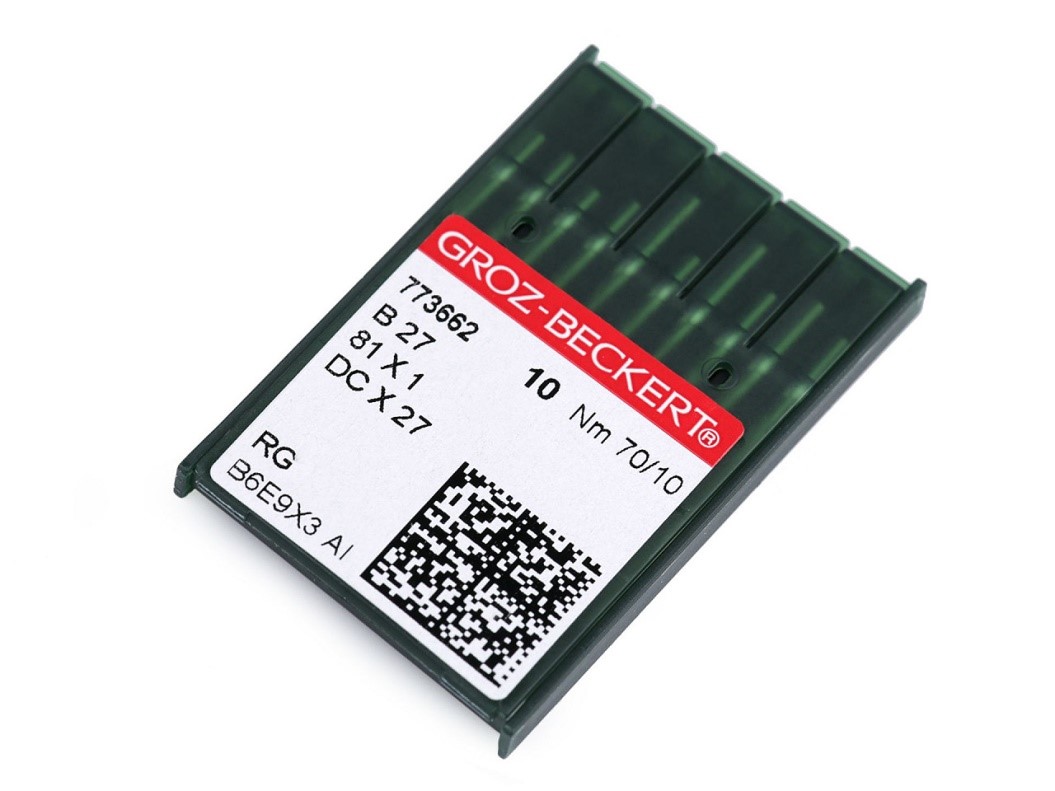 Groz Beckert ipari varrógéptű B27-es hegyes tű 70-es