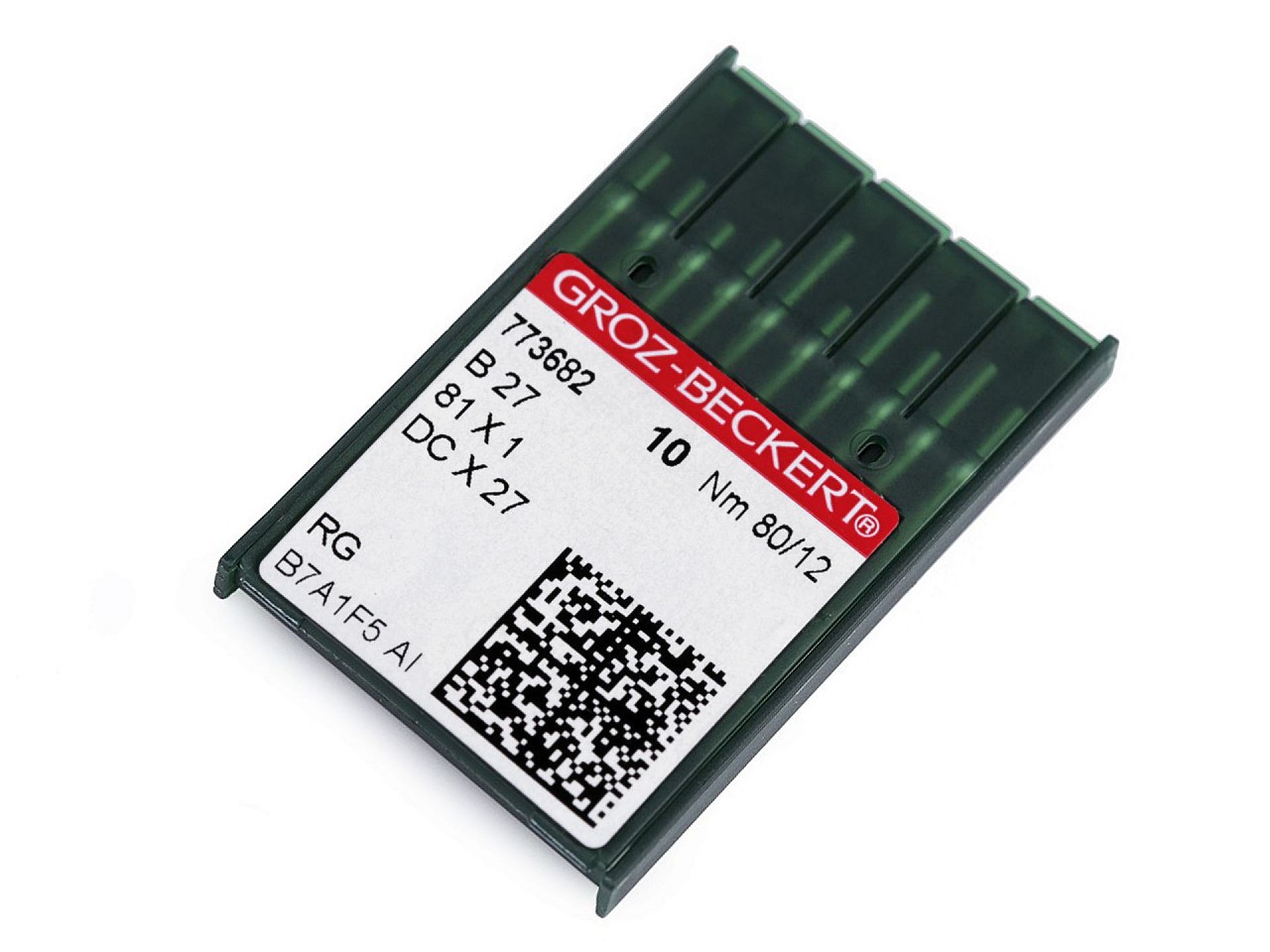 Groz Beckert ipari varrógéptű B27-es hegyes tű 80-as