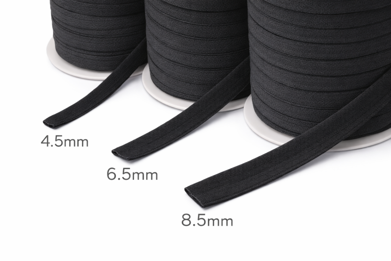 Gumipertli 4,5mm fekete
